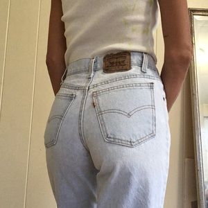 Vintage high waisted Levi’s